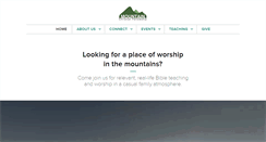 Desktop Screenshot of mtnchristianfellowship.org